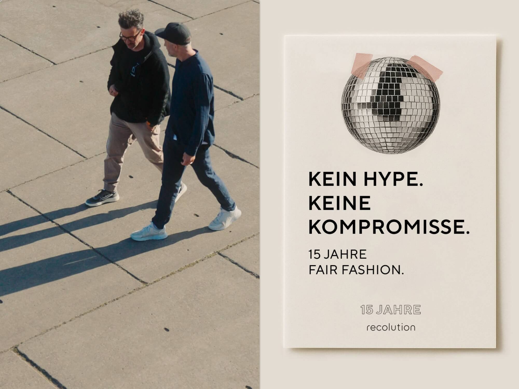 Kein Hype. Keine Kompromisse. 15 Jahre recolution.